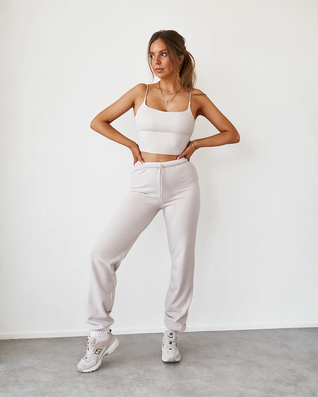 Classic Sweatpants - Almond - Image 11