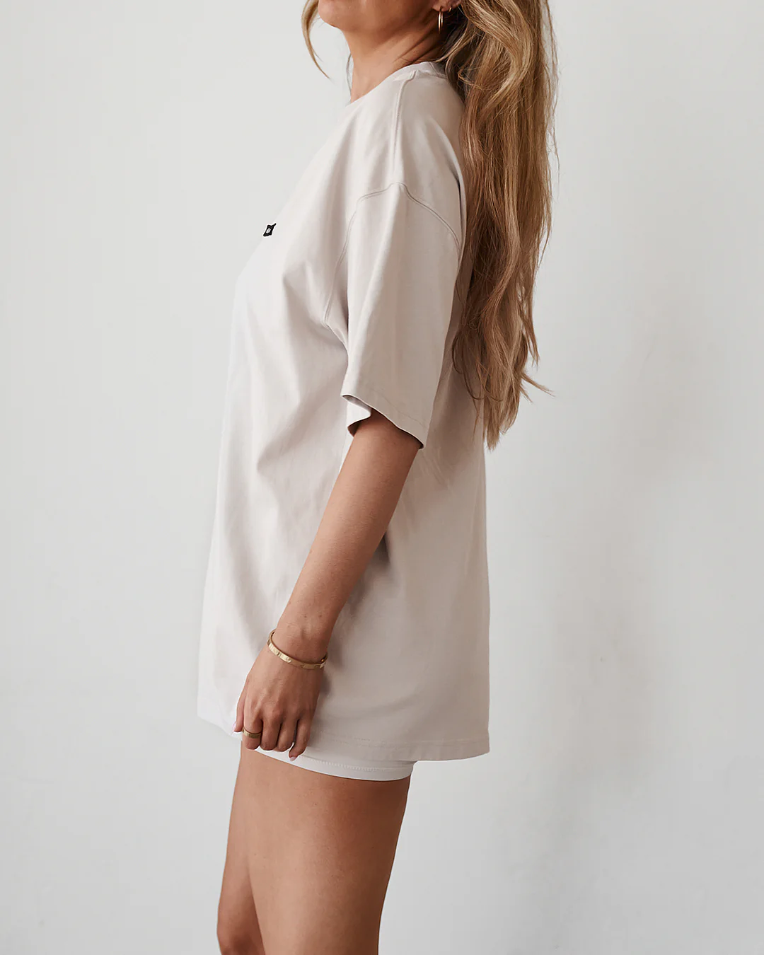 Oversized Tee - Almond - Image 4